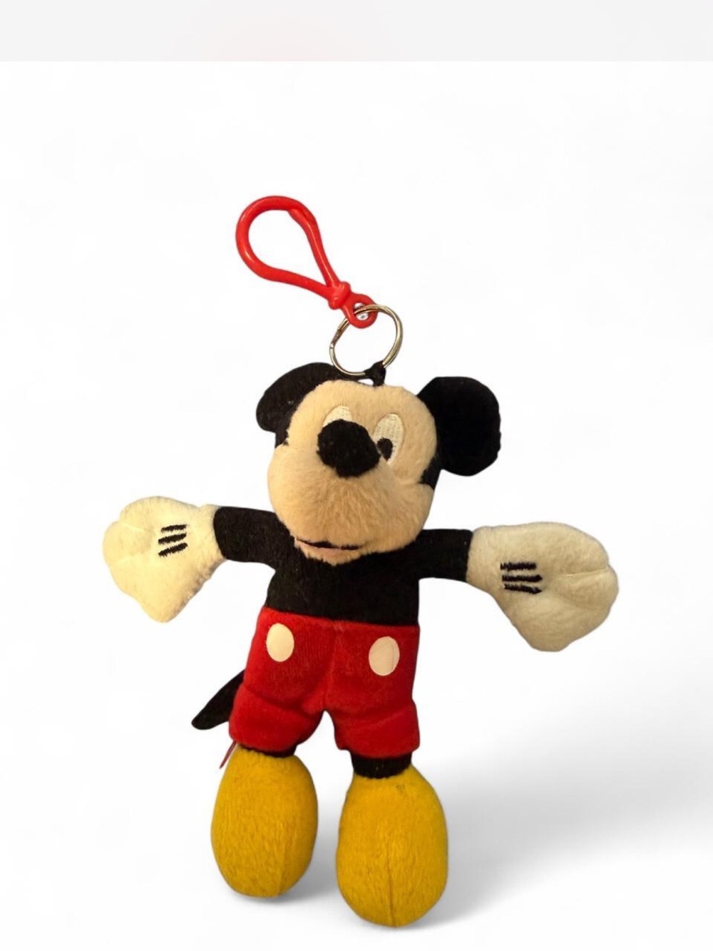 Vintage Mickey keychain plush